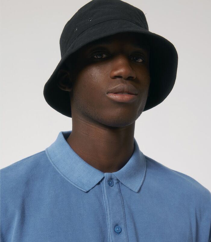 Bucket hat with metal eyelets Thumbnail