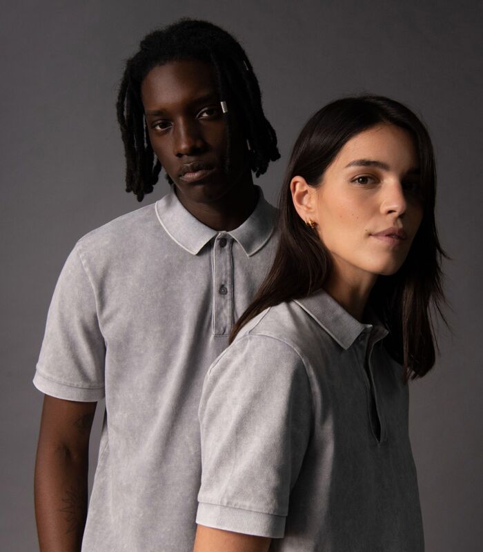 Prepster Vintage unisex short sleeve polo Thumbnail