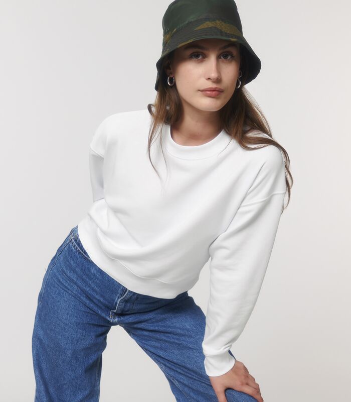 Stella Cropster terry women's cropped crew neck sweatshirt  Thumbnail