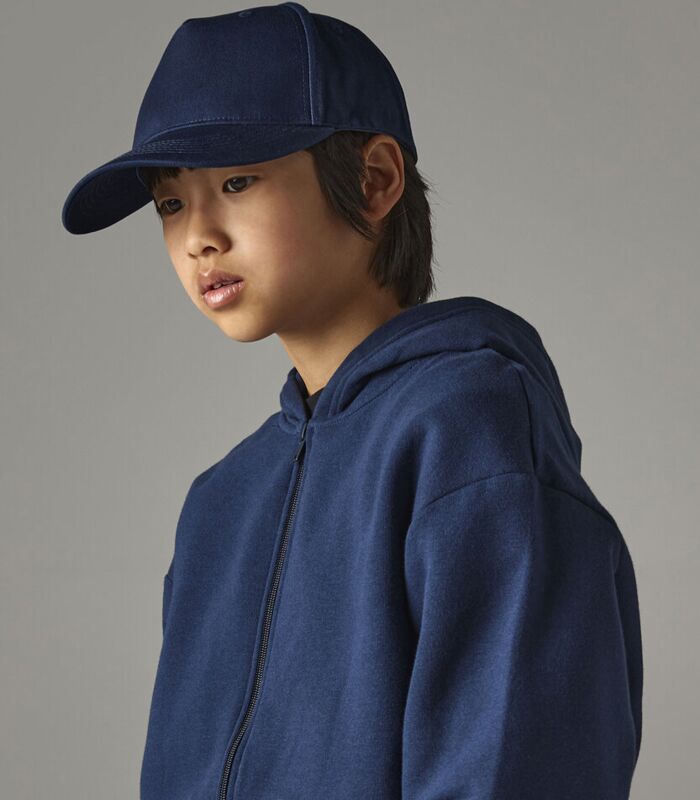 Junior organic cotton 5-panel cap Thumbnail