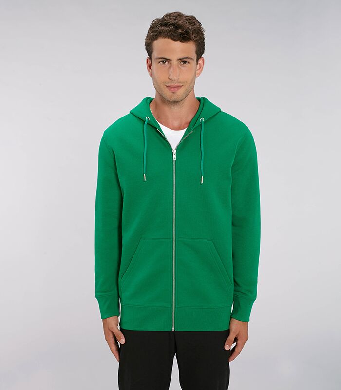 Cultivator, unisex iconic zip-thru hoodie sweatshirt (STSM566) Thumbnail