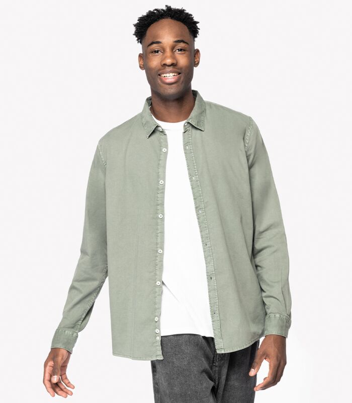 Native Spirit Washed Long Sleeve Shirt Thumbnail