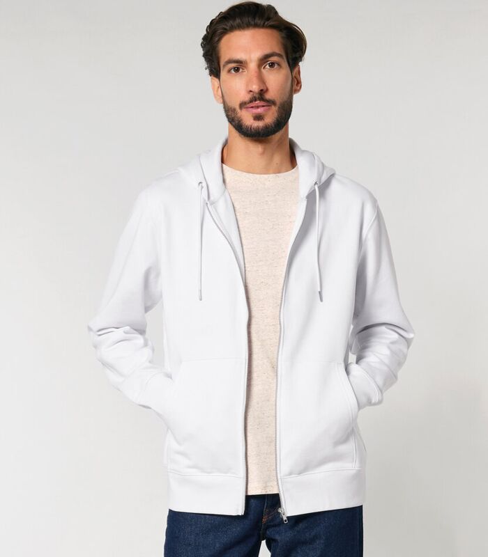 Unisex Cultivator 2.0 iconic zip-thru hoodie sweatshirt (STSU179) Thumbnail