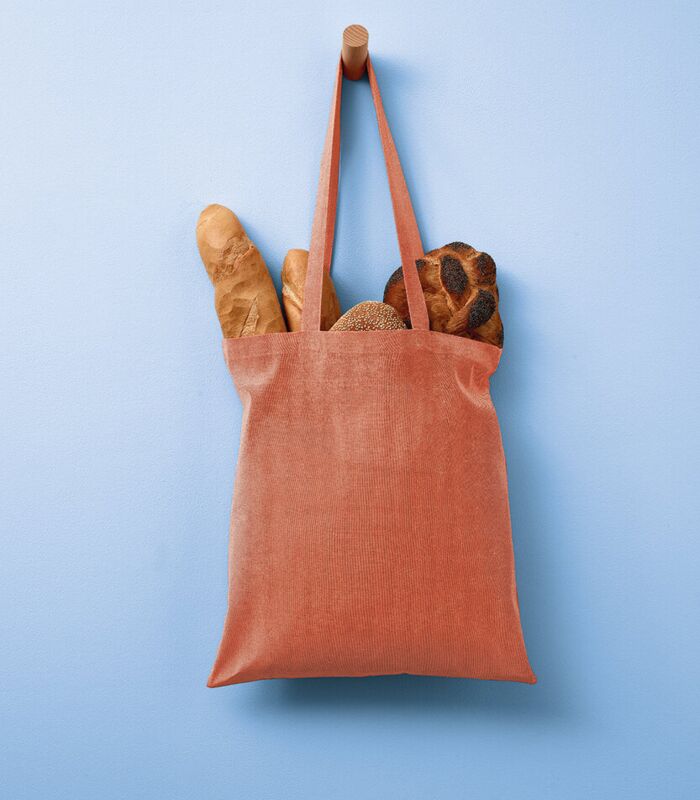 Recycled cotton shopper long handle Thumbnail