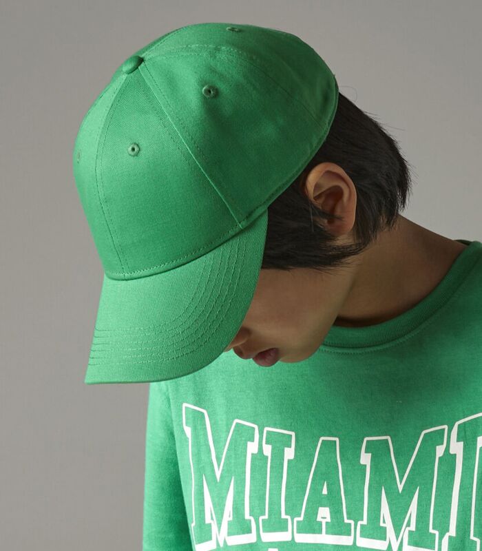 EarthAware® junior classic organic cotton 6-panel cap Thumbnail