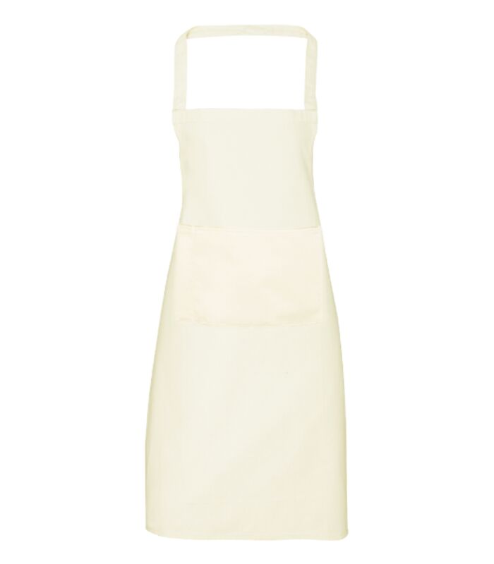 Organic Cotton Apron With Pocket Thumbnail