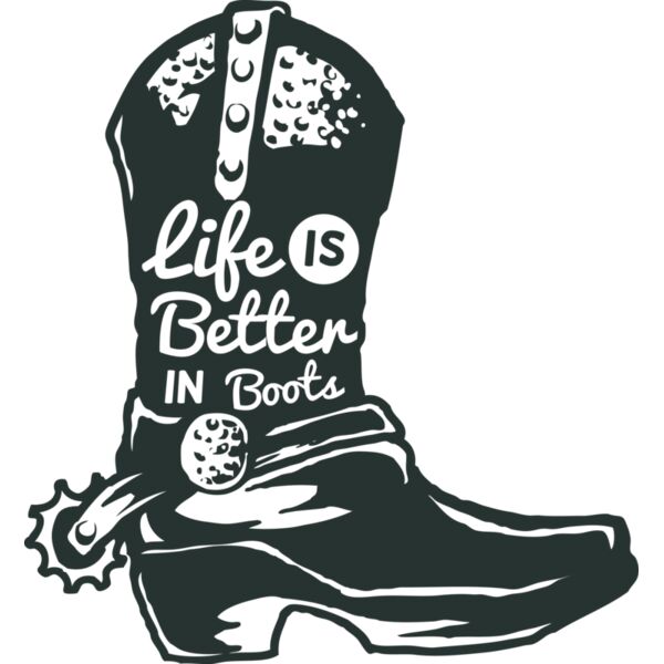 Life Is Better In Boots Thumbnail